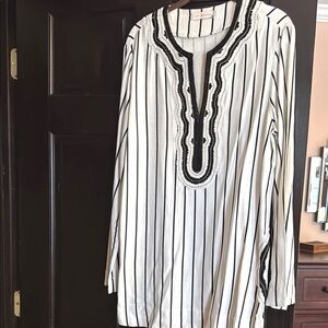 TORY BURCH  linen tunic